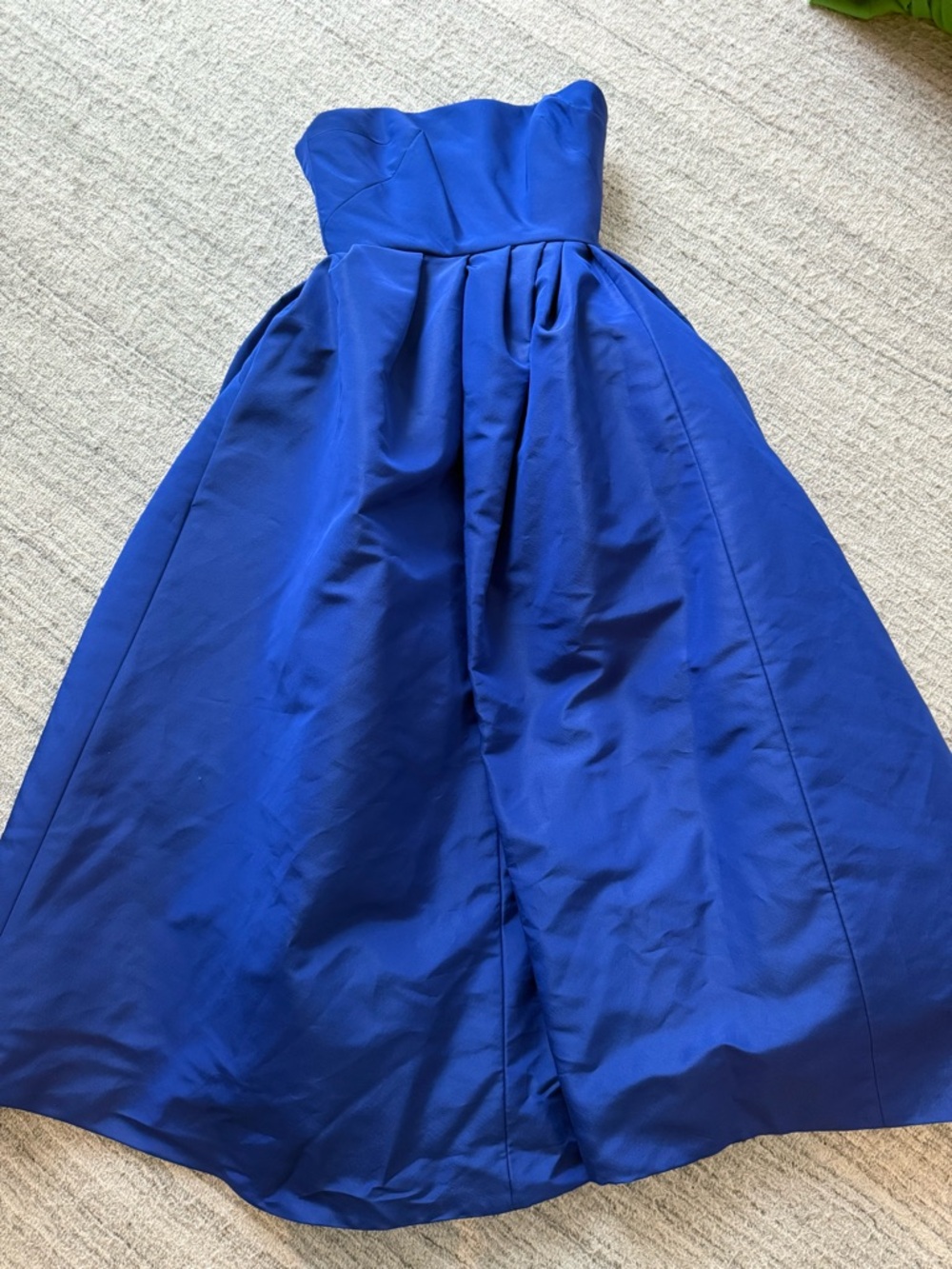 NWT Authentic Carolina Herrera Runway strapless midi dress Size 0 - Picture 7 of 12